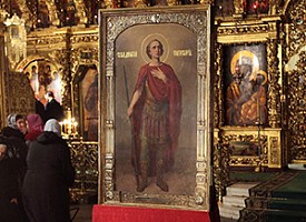 Чудотворная икона великомученика Димитрия Солунского