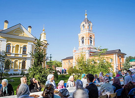 Престольный праздник в Русской Вифании