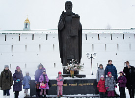 Воспитанники Воскресной школы Донского монастыря посетили Троице-Сергиеву Лавру, Гефсиманский скит Лавры и Покровский Хотьков монастырь