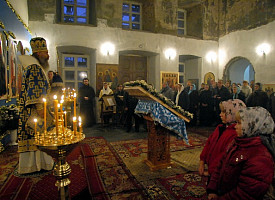 Престольный праздник храма в честь Корсунской иконы Божией Матери в дер. Глинково