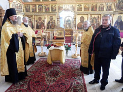 Успенский храм г. Сергиева Посада обрел тапочку свт. Спиридона Тримифунтского