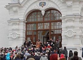 В Троице-Сергиевой Лавре состоялось празднование иконе Божией Матери «Живоносный Источник»