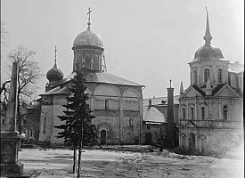 Пасхальное богослужение в Троице-Сергиевой Лавре 13 апреля 1947 г.