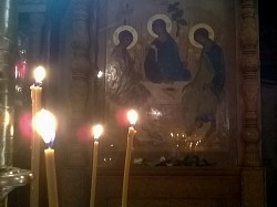 Проповедь насельника Троице-Сергиевой Лавры архимандрита Алипия (Кастальского-Бороздина) в День Святой Троицы