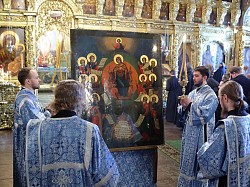 Похвала Пресвятой Богородицы. Проповедь архимандрита Илии (Рейзмира) в субботу 5-й седмицы Великого поста