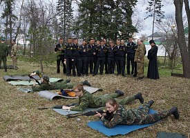 Участники Центра «Пересвет» Троице-Сергиевой Лавры встретились с курсантами Севастопольского филиала Нахимовского военно-морского училища