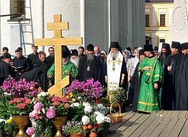 В Троице-Сергиевой Лавре совершена соборная панихида по архимандриту Кириллу (Павлову) в день его тезоименитства