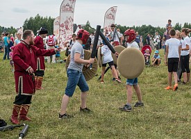 В Сергиевом Посаде прошел масштабный Фестиваль физической культуры народов России и стран Евразии «Русский мир»