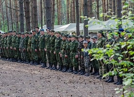 Курсанты Центра «Пересвет» при Троице-Сергиевой Лавре вернулись с учебно-лагерных сборов из Владимирской области