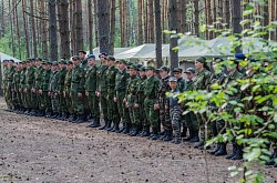 Курсанты Центра «Пересвет» при Троице-Сергиевой Лавре вернулись с учебно-лагерных сборов из Владимирской области