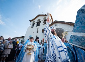 Проповедь наместника Лавры в престольный праздник храма при Сергиево-Посадском доме-интернате